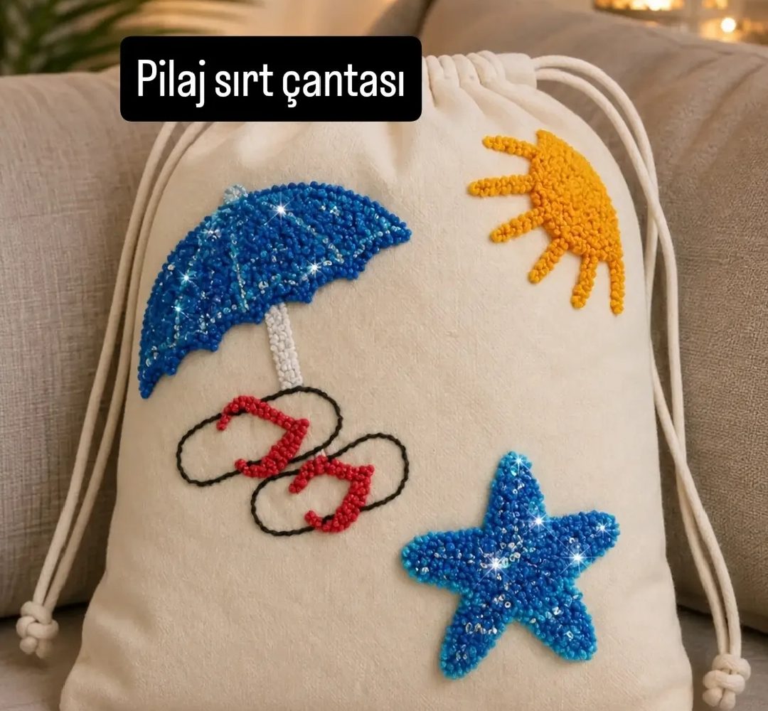 İpli Büzgülü Sırt Çantası